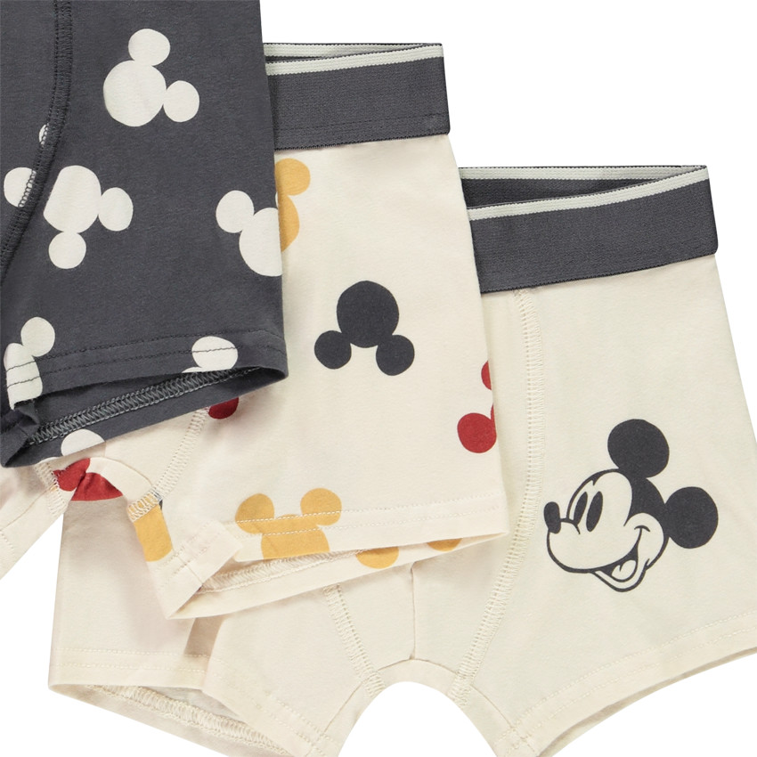Lot de 3 boxers Mickey Disney pour garçon 