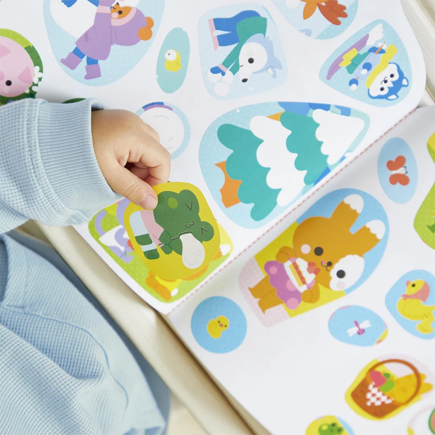 Cahier de stickers La Campagne 