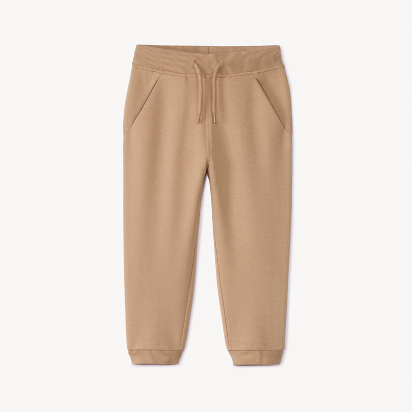 Pantalon de jogging uni en molleton pour bébé garçon  