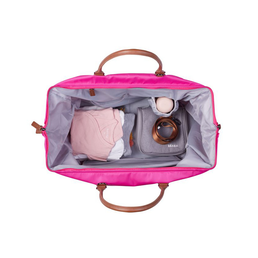 Sac à langer Mommy bag pop pink  