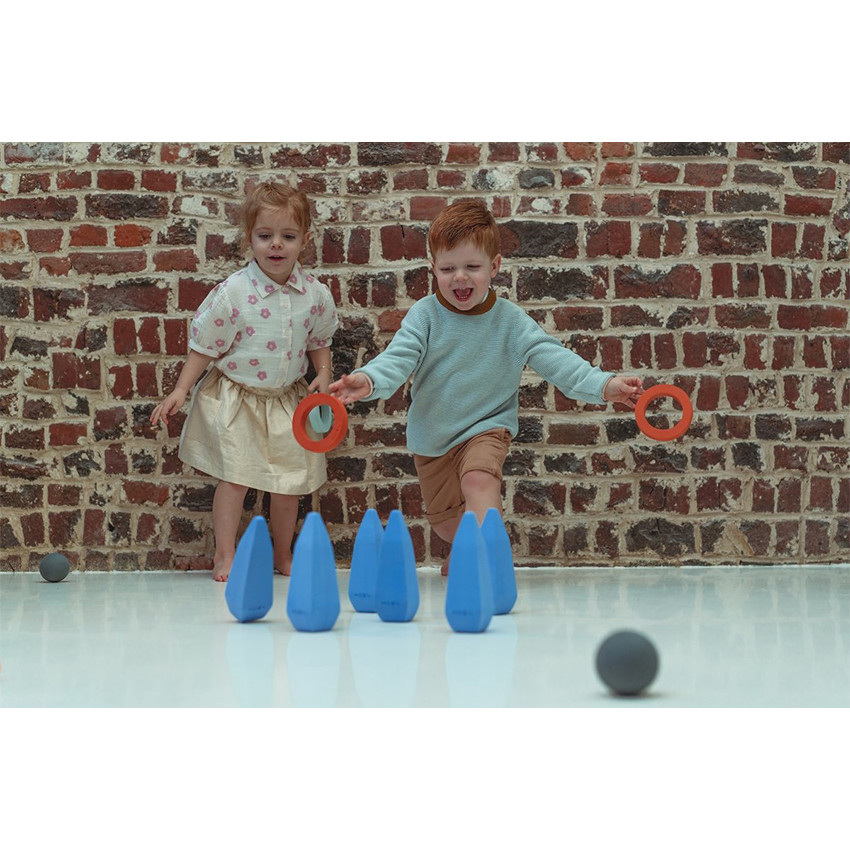Kegelspel in schuim 3-in-1 