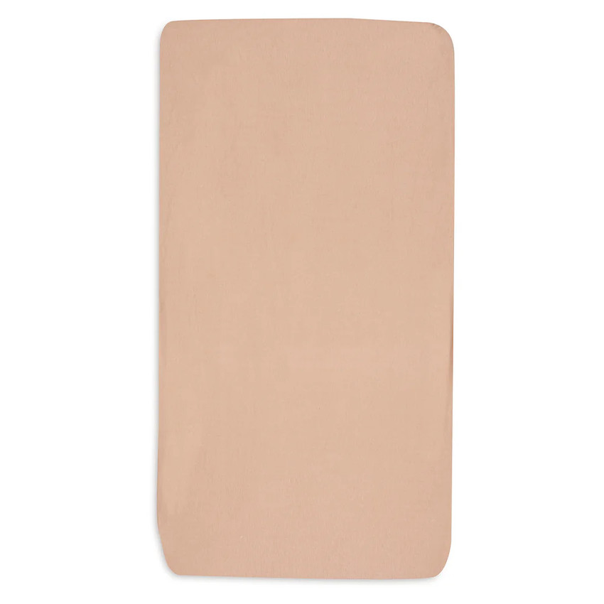 Lot de 2 draps housses berceau 50x90cm Blush/Wild Rose 