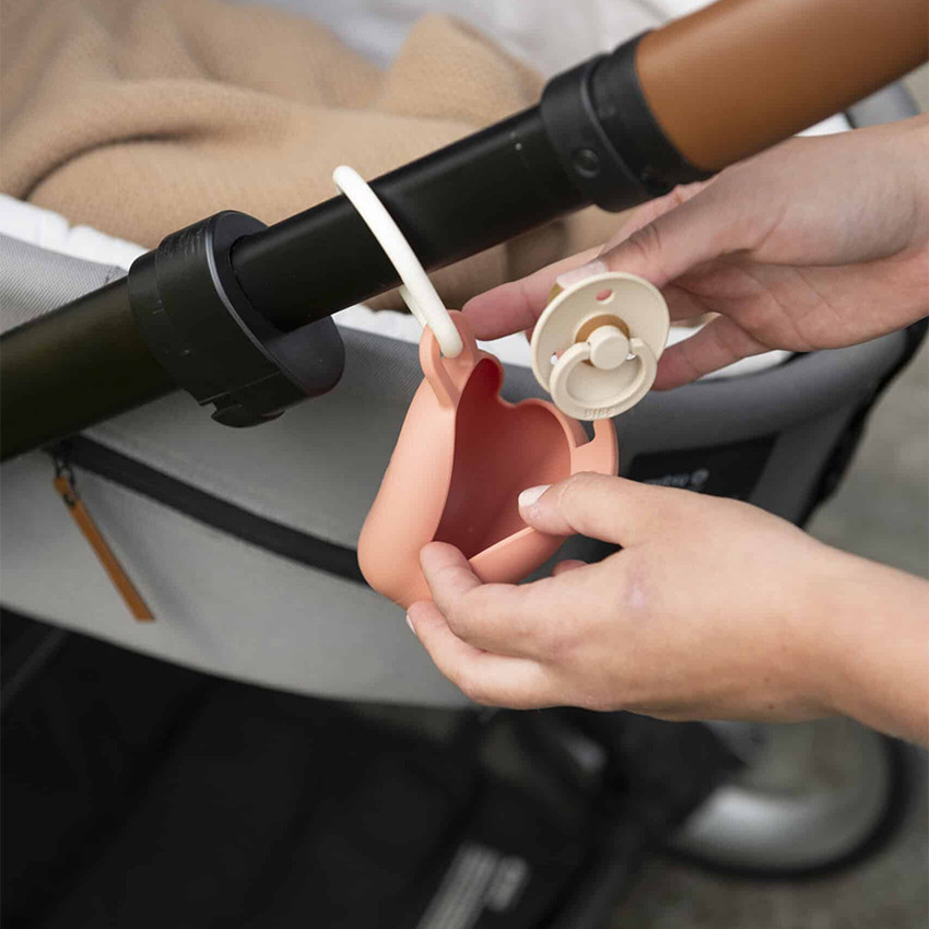 Set van 2 Fopspeen & Snack Zakjes Flower 