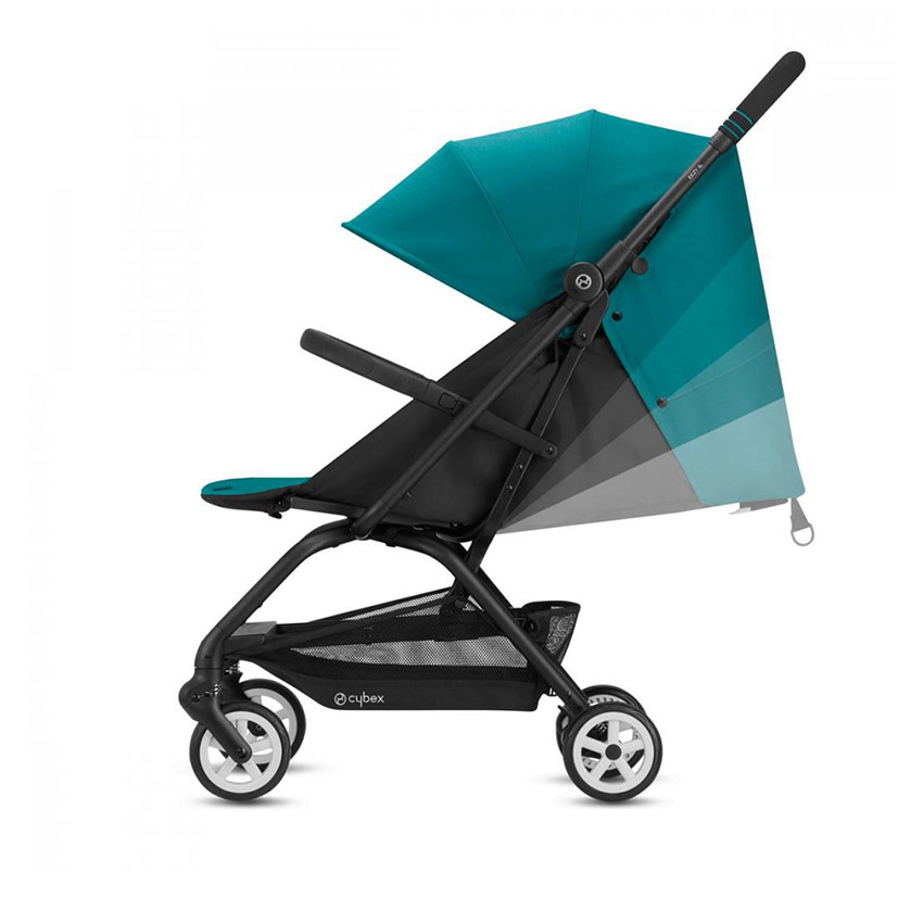 Poussette Eezy S châssis black - Soho Grey 