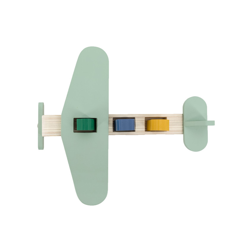 Dierenvliegtuig in hout - 1ste leeftijd 