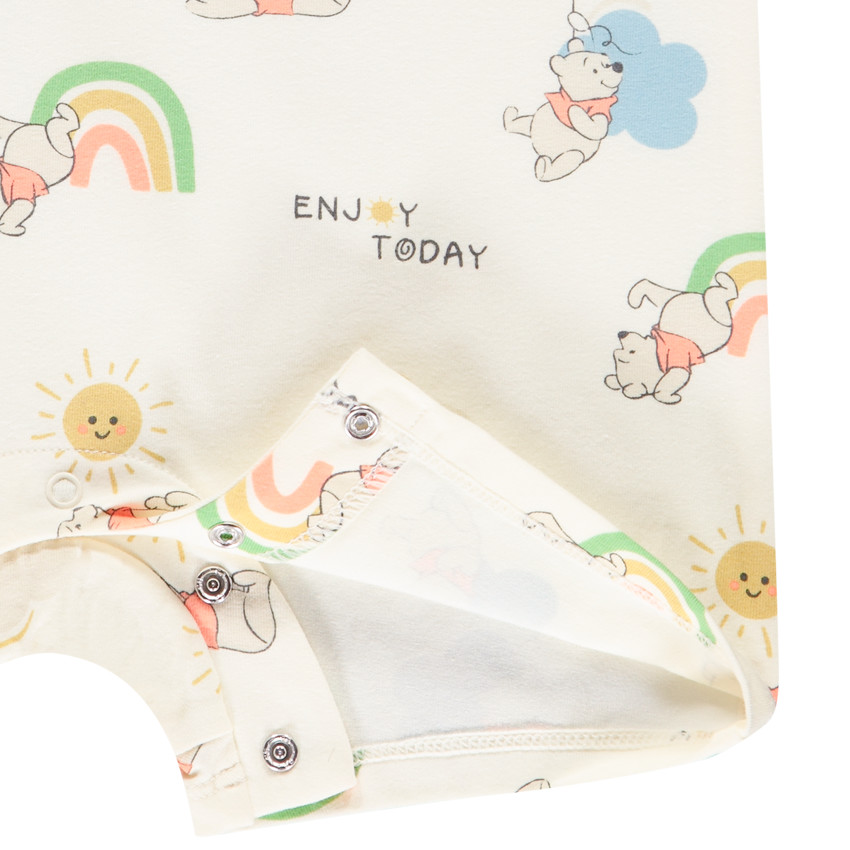 Lot de 2 combishorts Winnie l'Ourson Disney pour bébé garçon 