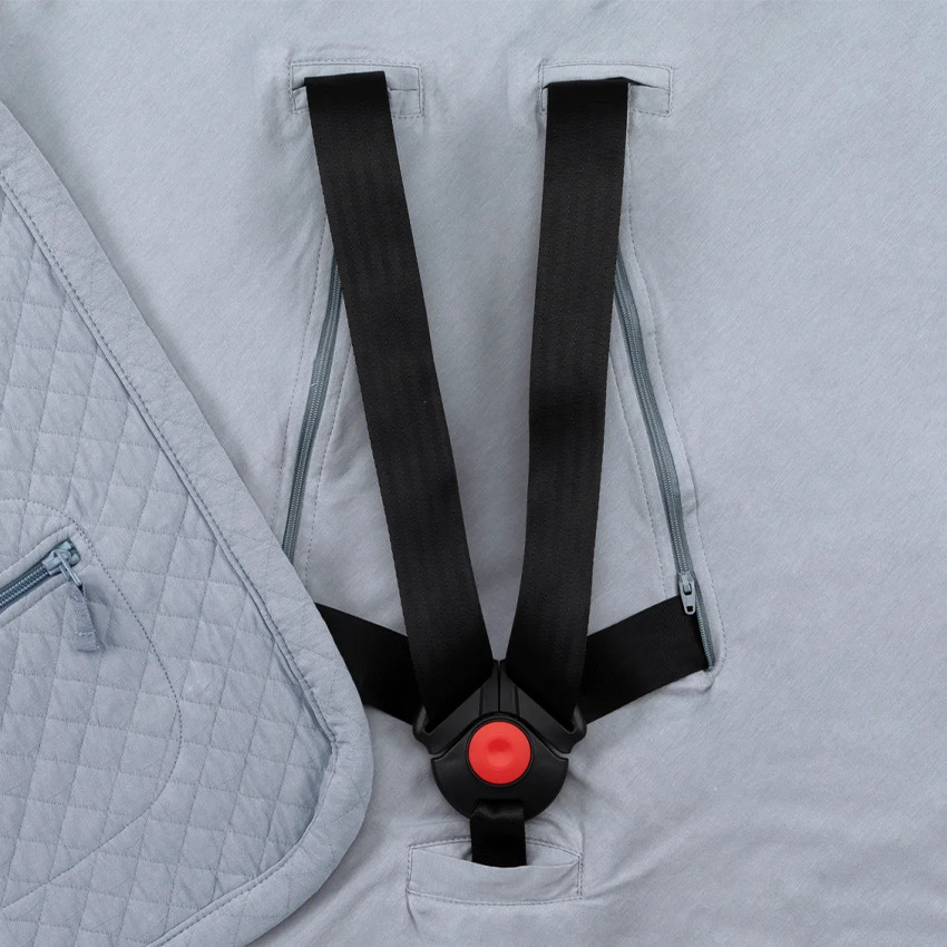 Couverture enveloppante Quilted + Jersey Stone 0-12M 