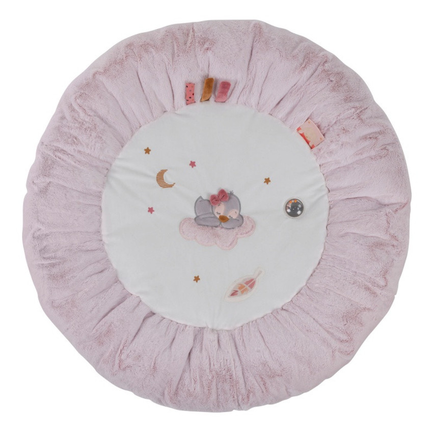 Speelmat-poef met boog - Roze 