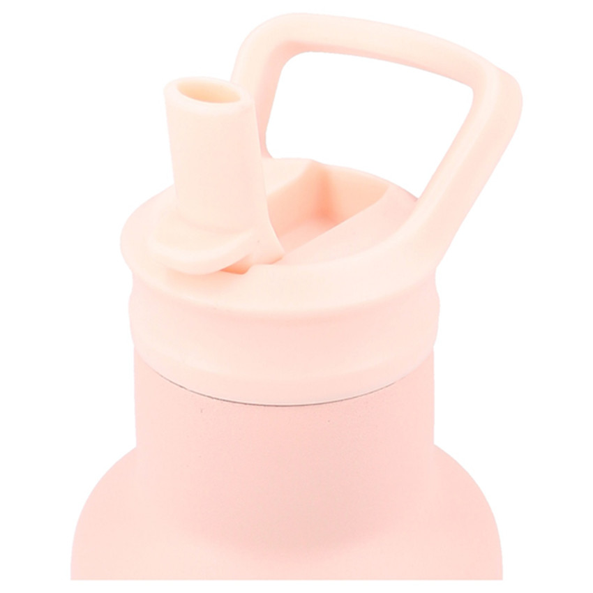 Gourde isotherme 350ml Fleurs Rose 