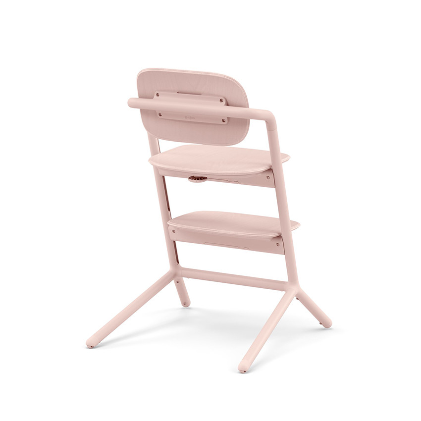 Chaise haute évolutive Lemo 3 en 1 pearl pink 