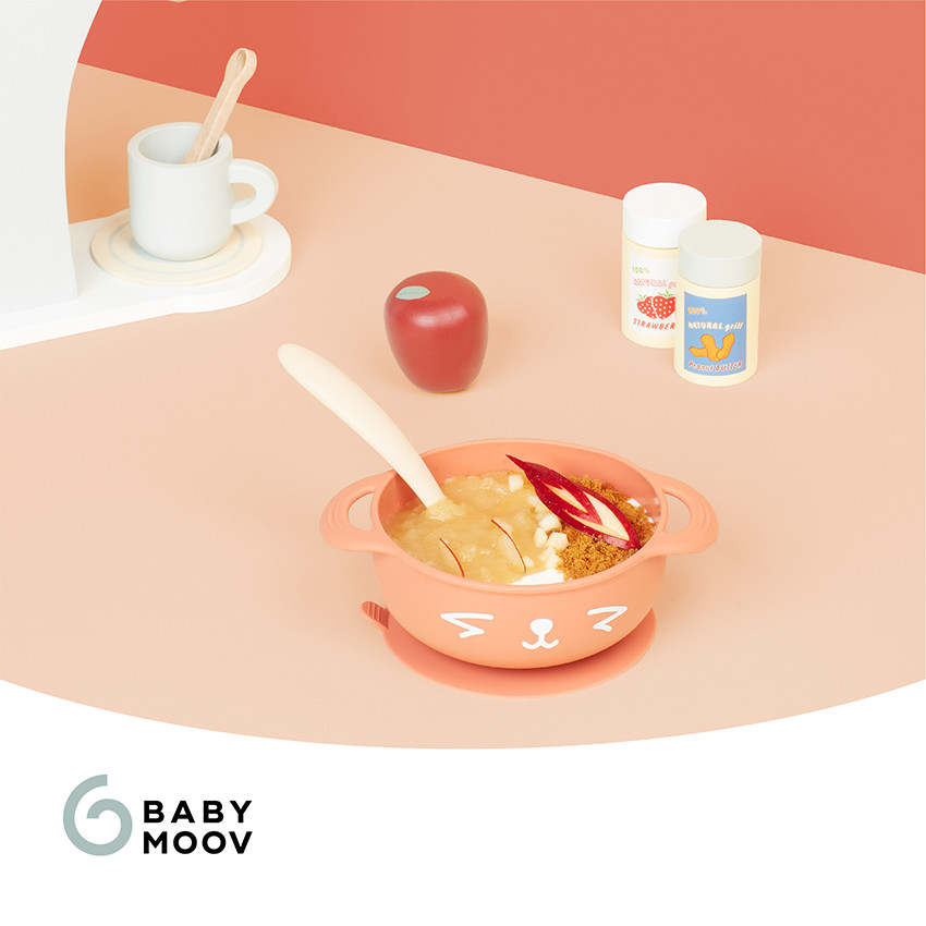 Coffret repas en silicone Tast'isy 15-24 mois - Renard 