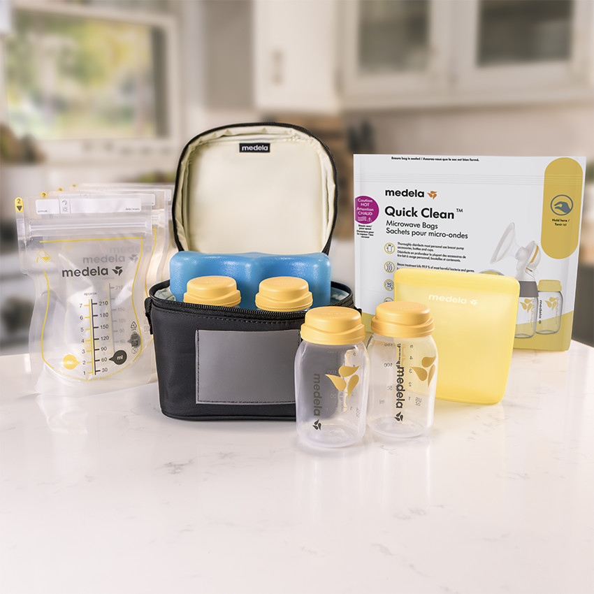 Sac isotherme kit tout-en-un de conservation lait maternel 
