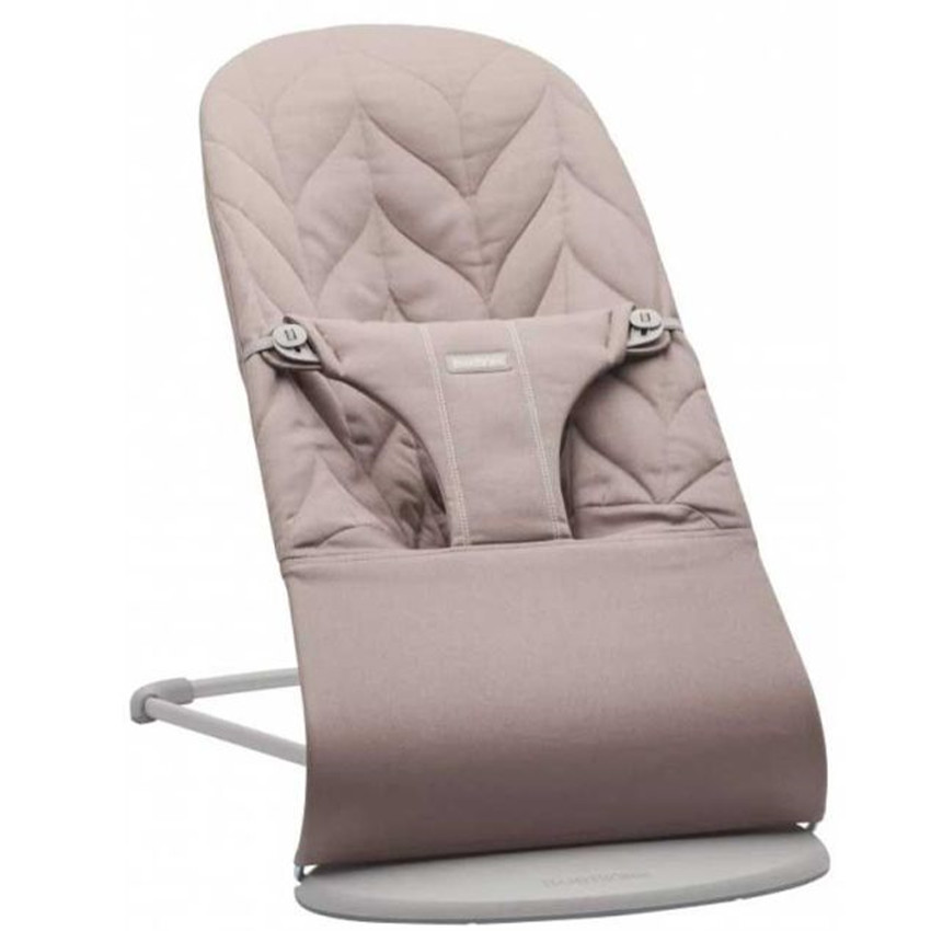 Transat Bliss - feuille tissé - Gris sable  