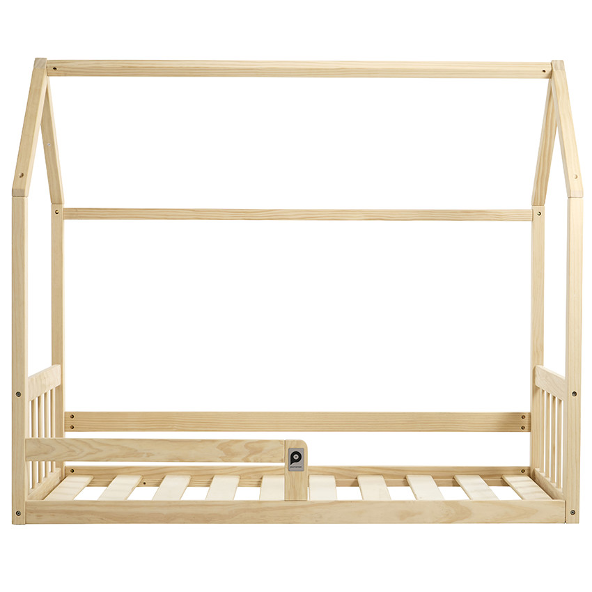 Lit cabane Premissori 70 x 140 cm en bois de pin 