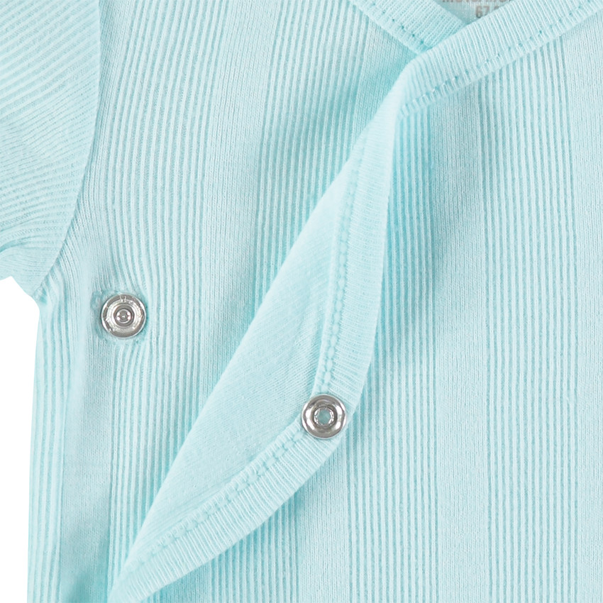 Set van 2 katoenen bodies met korte mouwen 