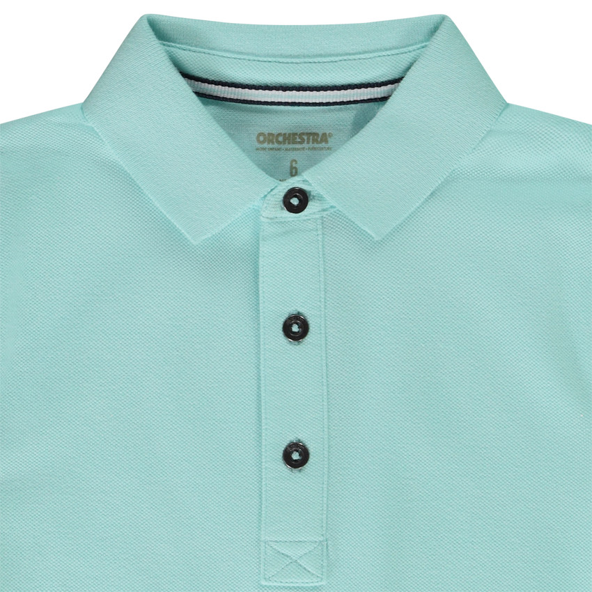 Polo korte mouwen effen voor jongen 