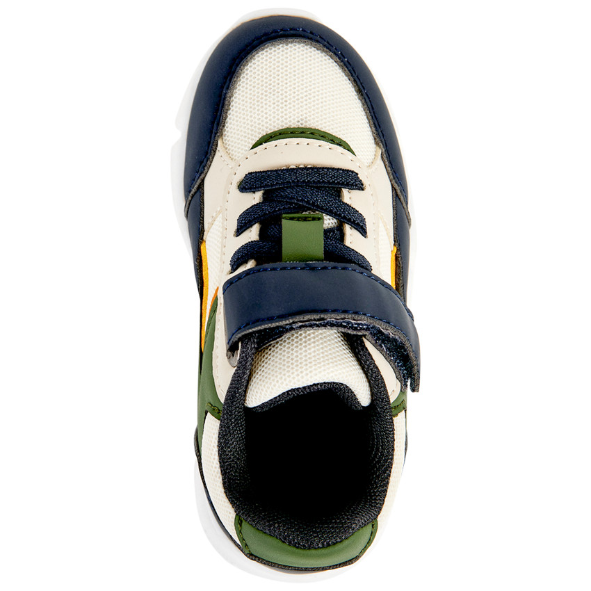 Lage sneakers met kleurrijke accenten voor jongens 