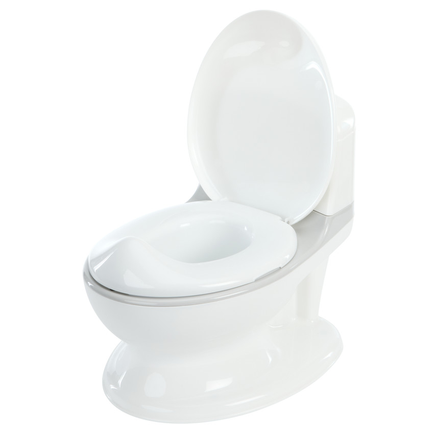 Pot d'apprentissage mini toilette sonore blanc 