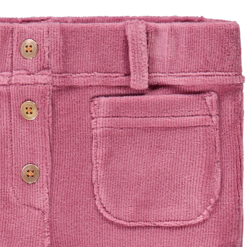 Broek in velours voor meisjes 