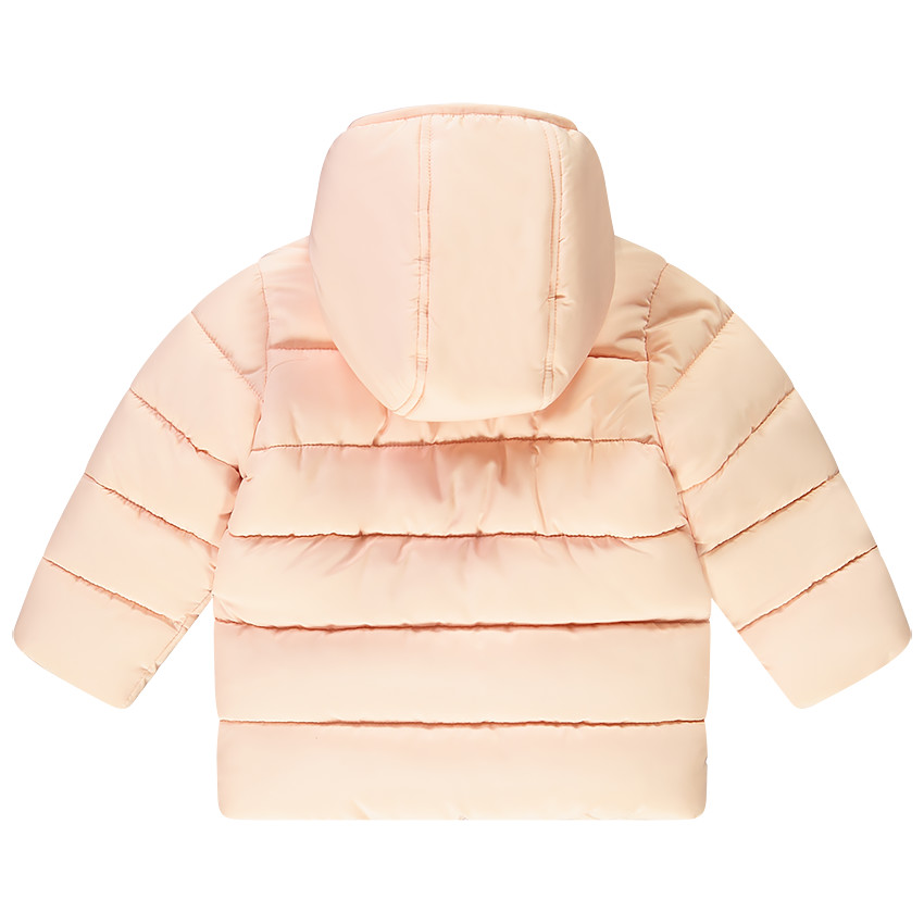 Doudoune unie en polyester avec effet matelassé pour bébé fille 