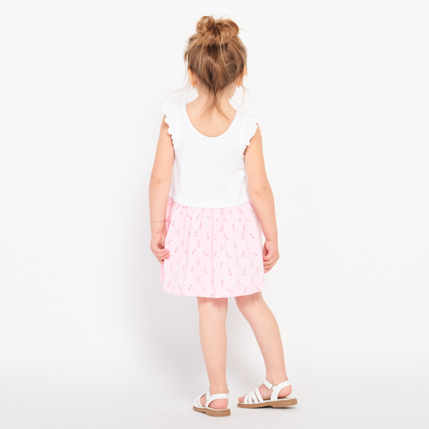 Rok met fantasie van flamingo