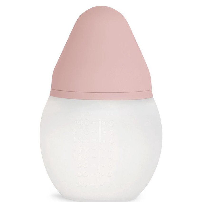 Zuigfles silicone 150 ml speen slow flow Blush 