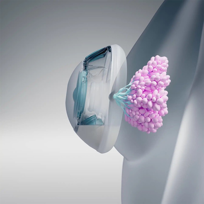 Borstkolf Electrisch Draagbar Dubbel Elvie Stride 2 