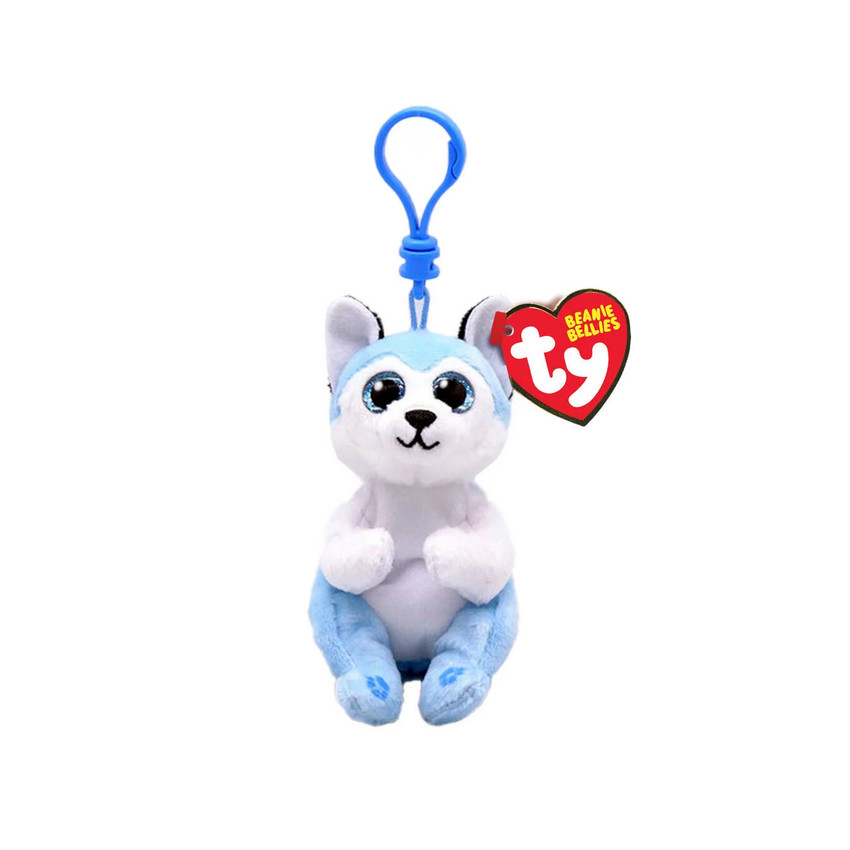 Peluche Beanie Bellies clip Thunder le husky 