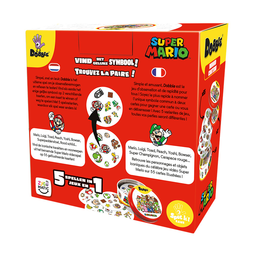 Jeu de rapidité Dobble : Super Mario 