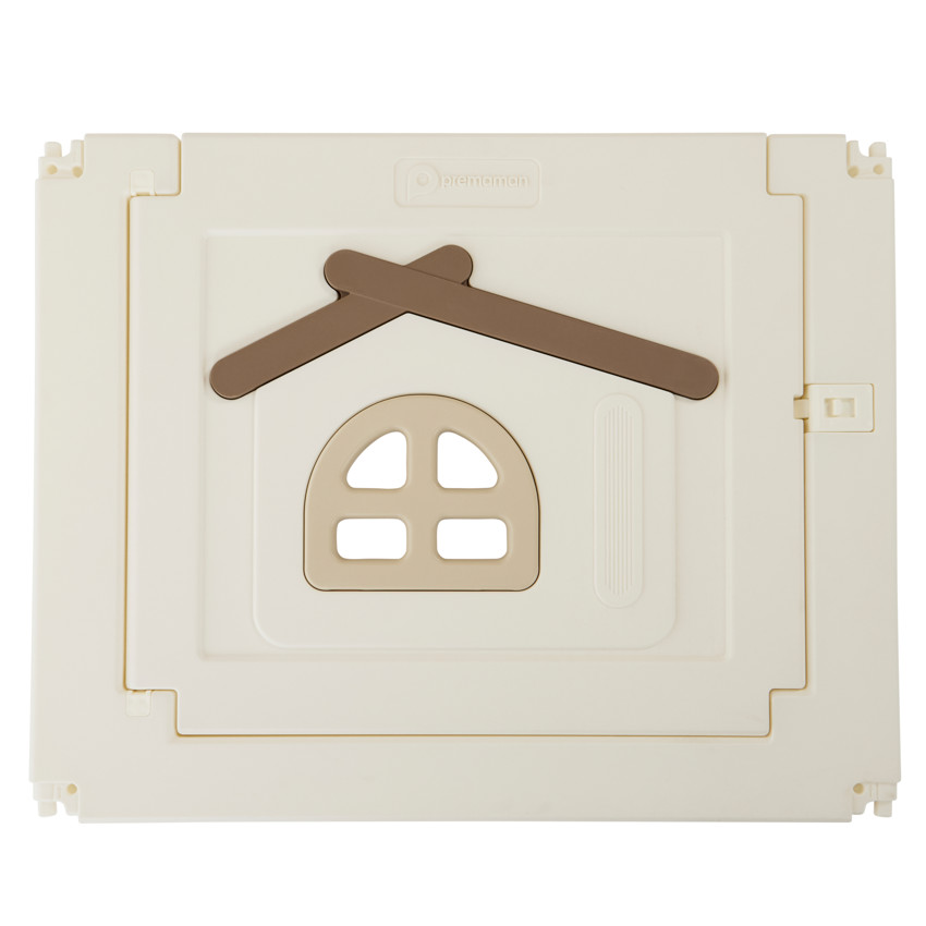 Parc modulable Joy en plastique blanc 