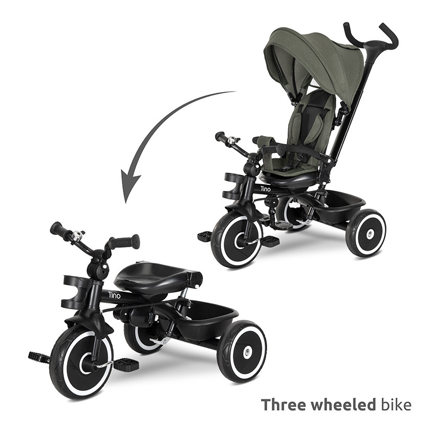 Tricycle Tino Rotatif 360° Beige 