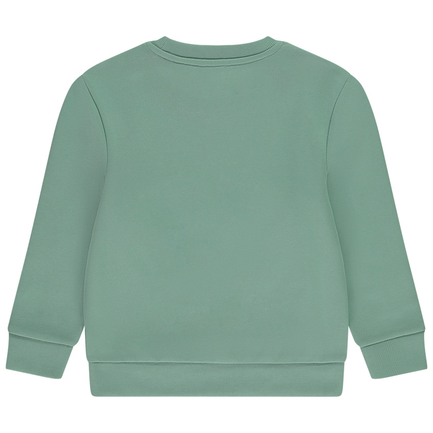Sweatshirt fleece met fantasieprint voor jongen 