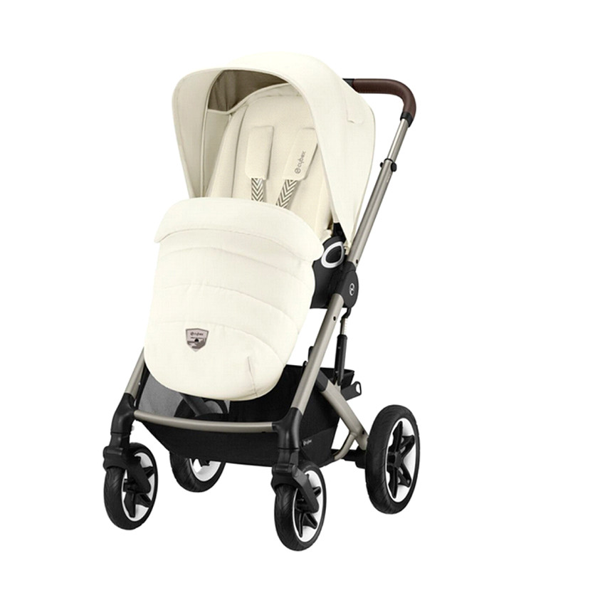 Poussette Talos S Lux Châssis Taupe - Seashell Beige 
