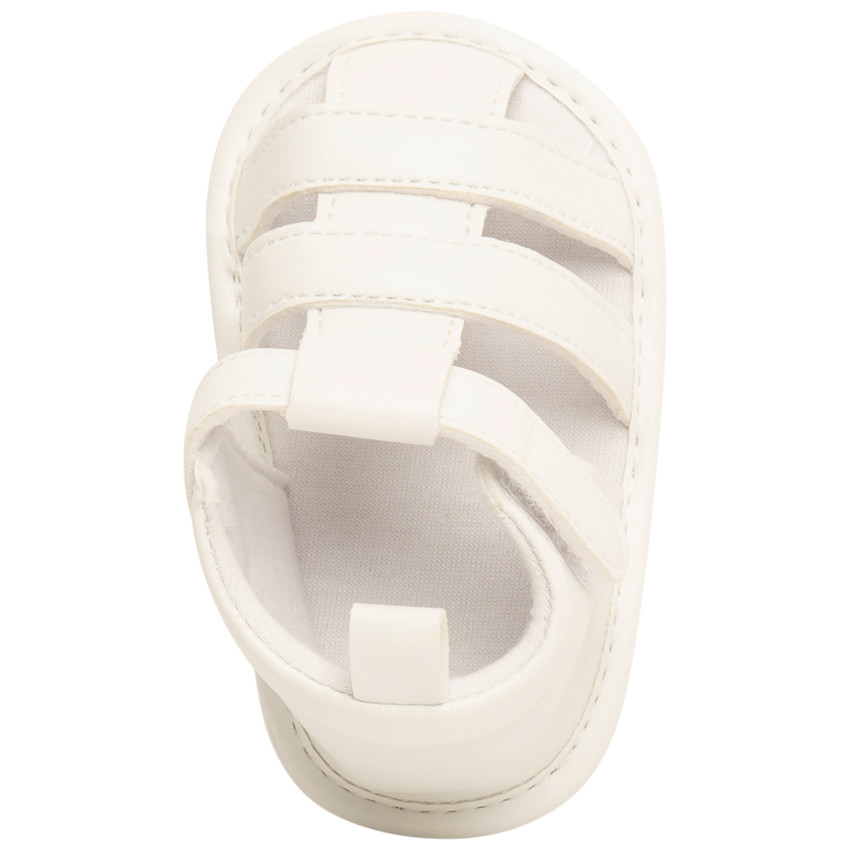 Bebesandalen met velcro en banden 