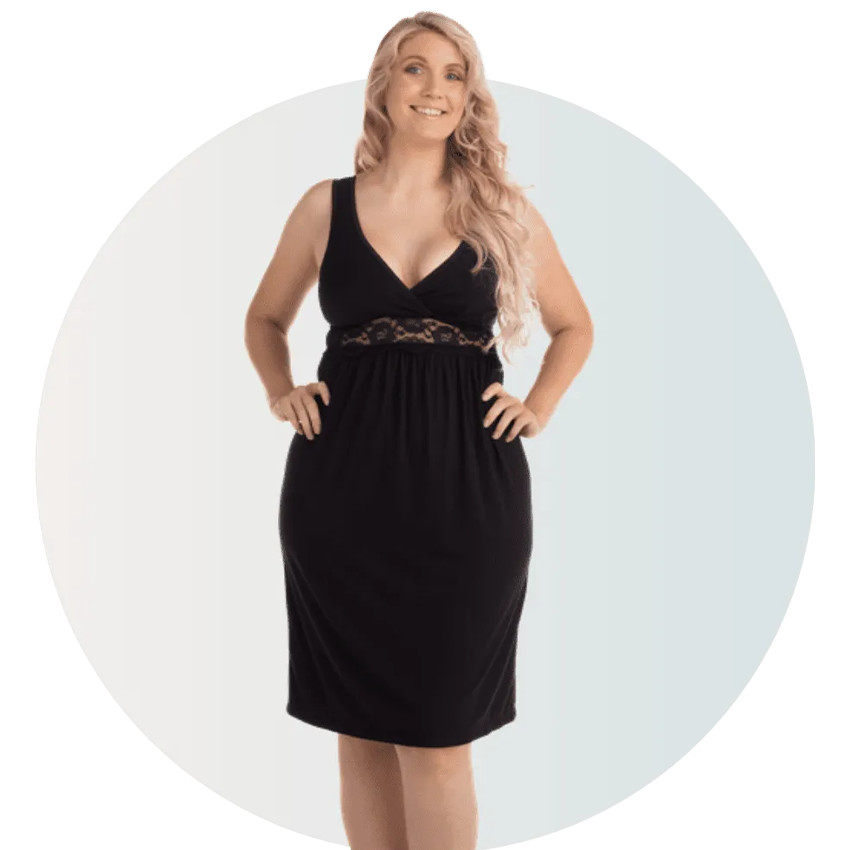 L - Nuisette Grossesse & Allaitement Noir  