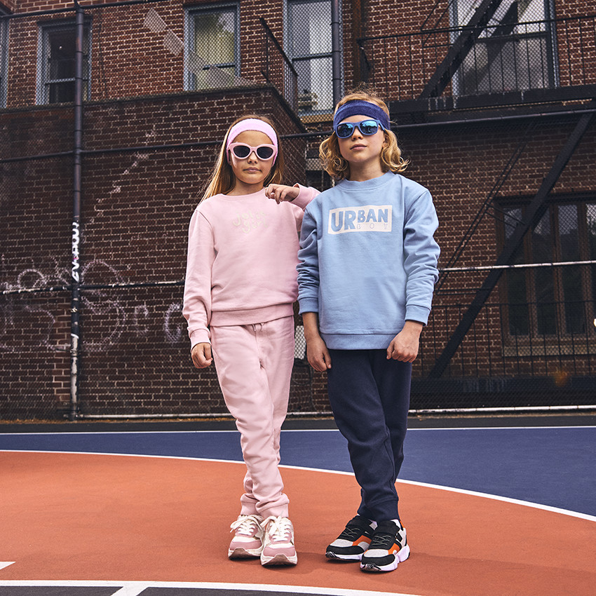 Sweat molleton print Jolie Girl pour fille 