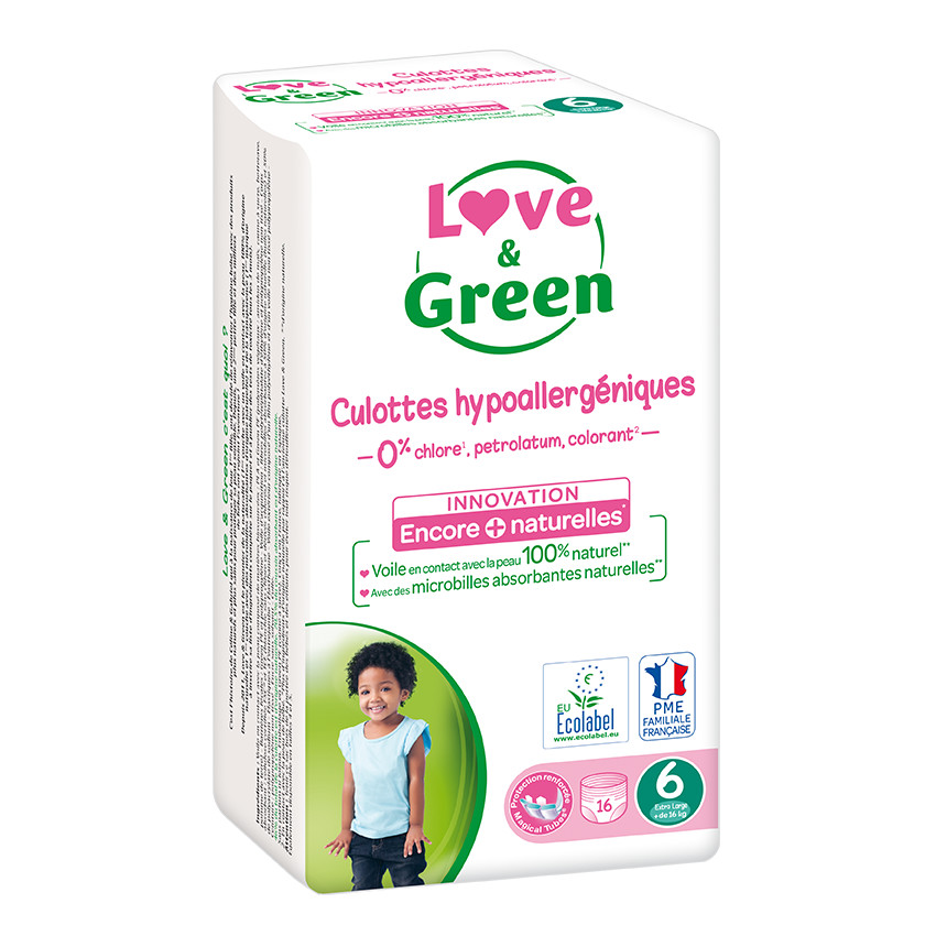 Couches Hypoallergéniques Taille 6 x16 