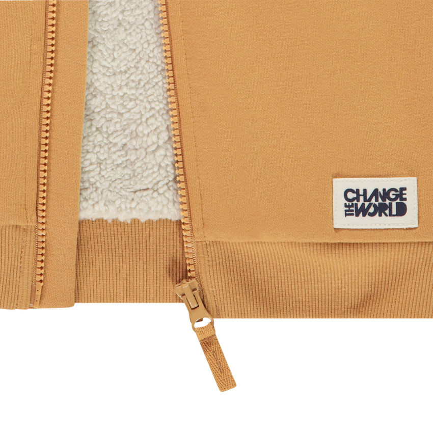 Fleece vest met sherpa voering voor jongens 