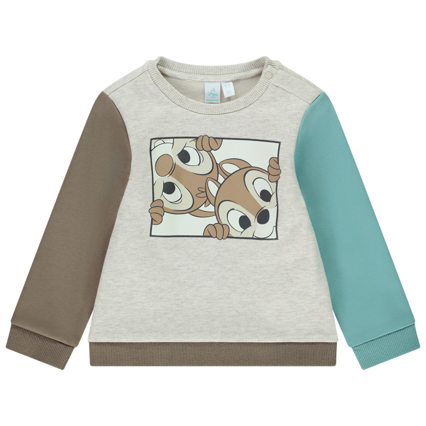Sweat en molleton effet colorblock Tic & Tac Disney pour bébé garçon 