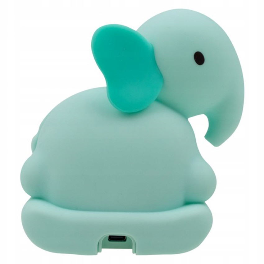 Veilleuse LED + réveil Rocking Eléphant 