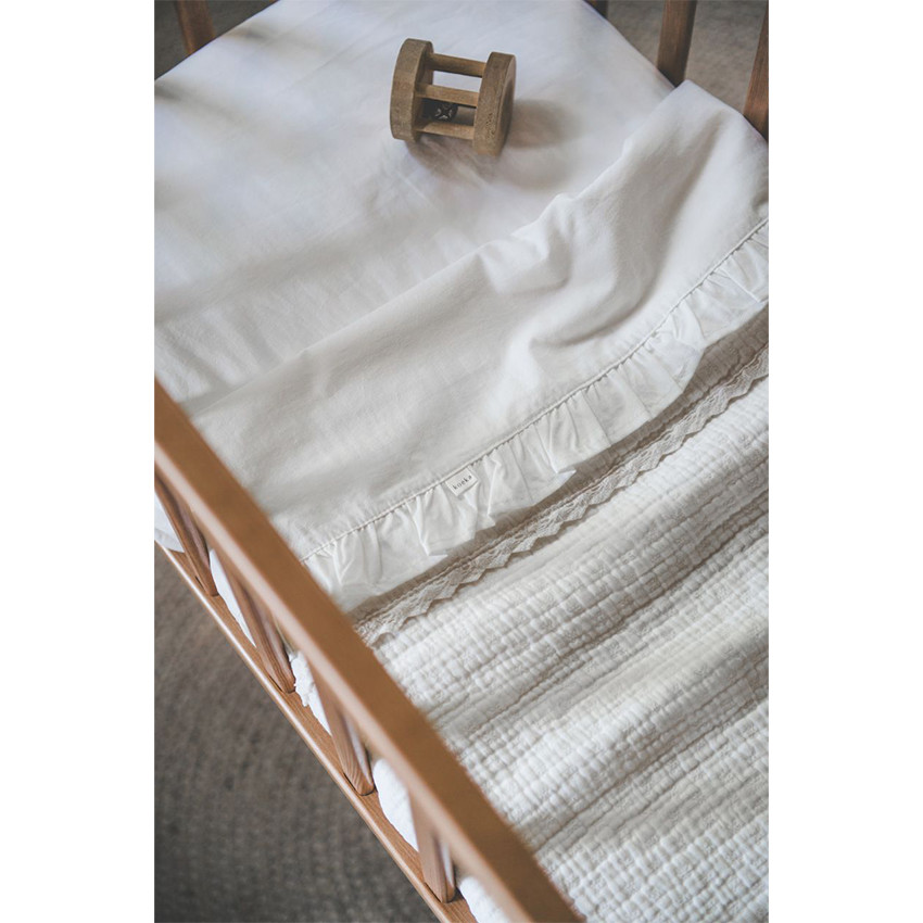 Couverture lit Elba Milky 100x150cm TOG 0.8 