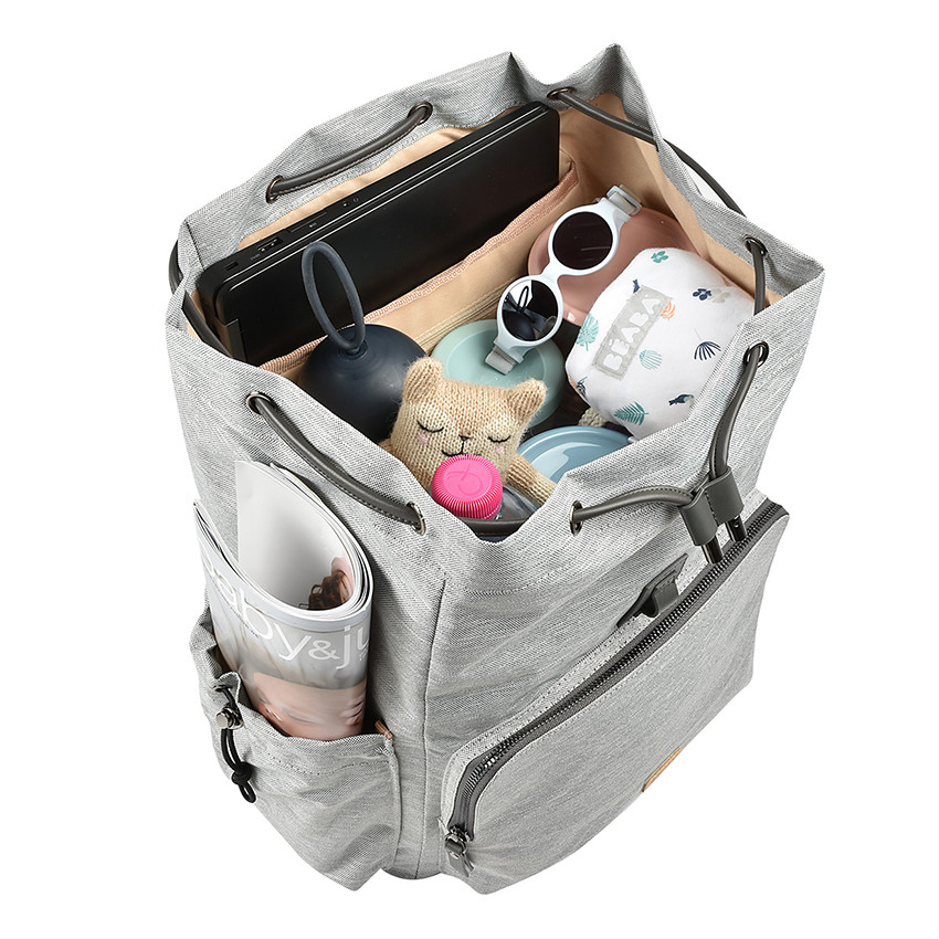 Sac à dos à langer Vancouver - Heather grey 