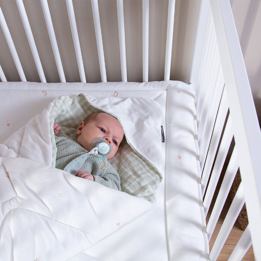 Parc en bois PA97 sur roues 98 x 78 cm blanc 