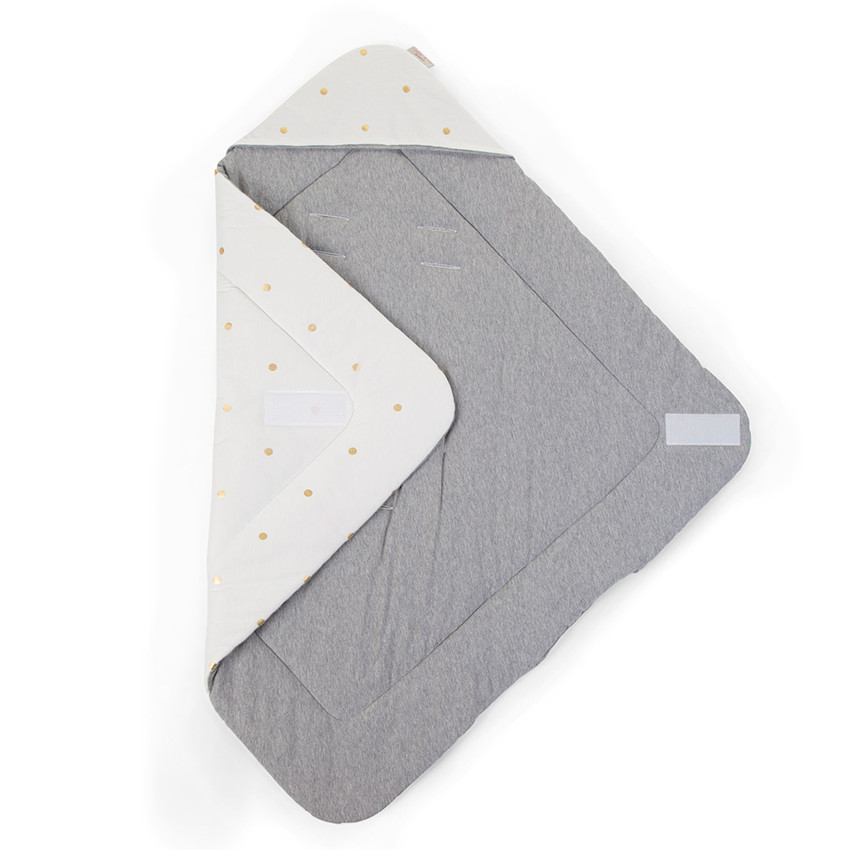 Nid d'ange 75 x 75 x 2 cm - Gold dots 