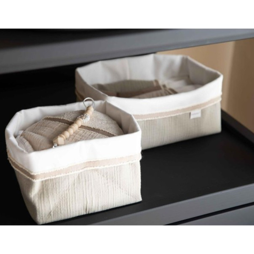 Paniers de rangement - set de 2 - Avocado 