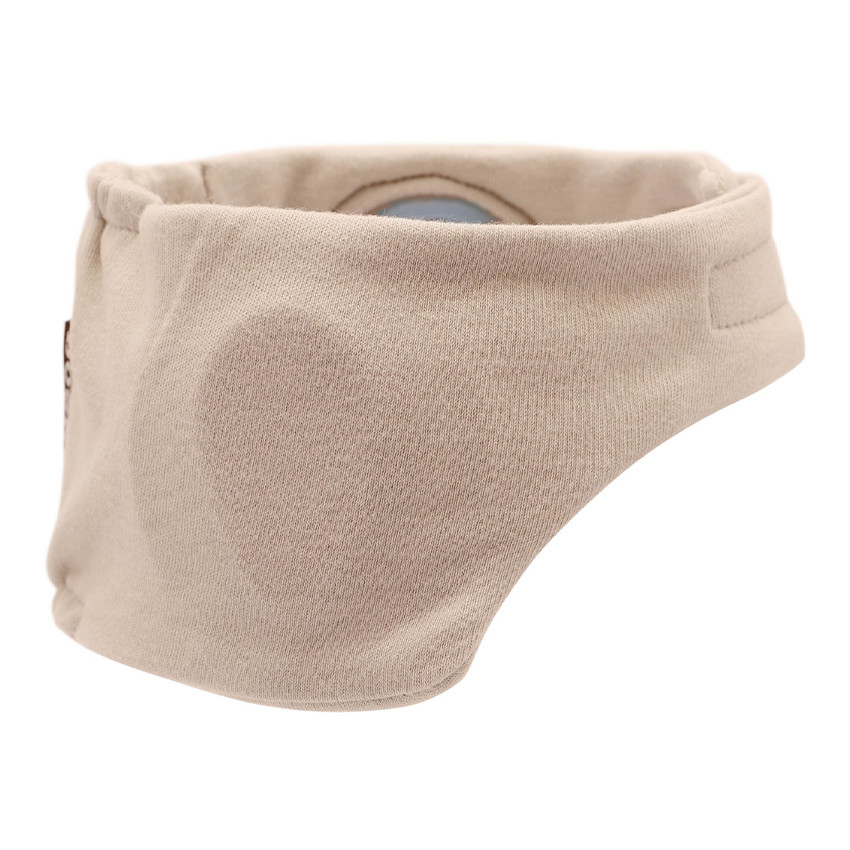 Bandeau protège-oreille bébé 6-12m Beige 