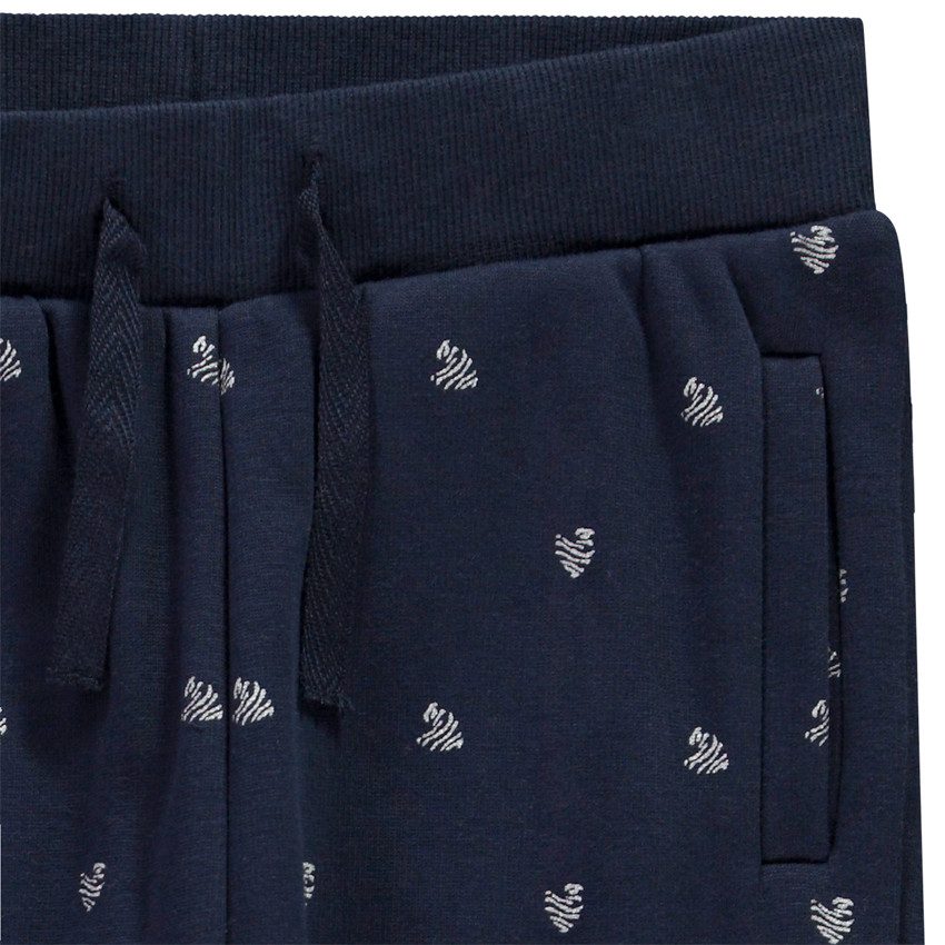 Joggingbroek met hartjesprint voor meisjes 