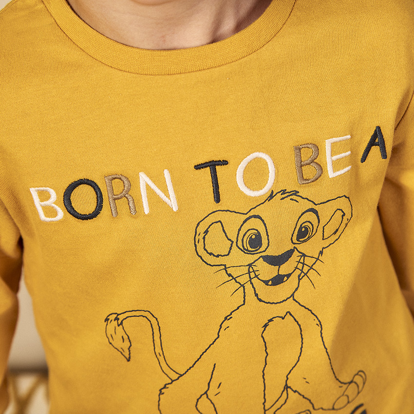 Set van 2-delige lange pyjama Simba Disney voor jongens 