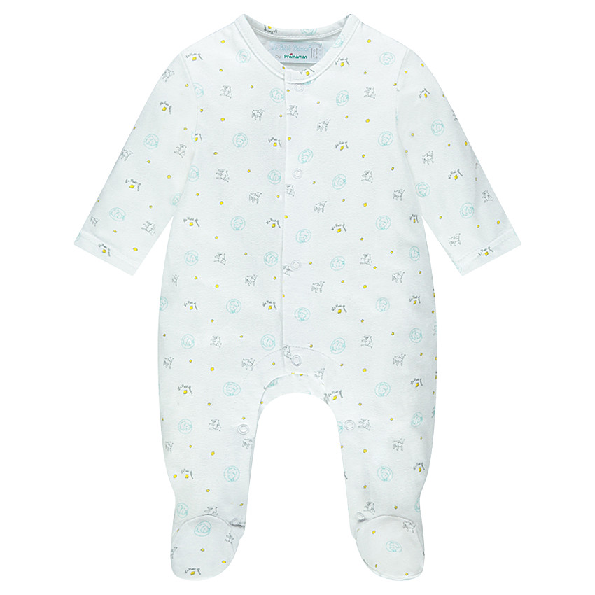 Dors-bien en velours imprimé all-over Le Petit Prince®  Succession Antoine de Saint-Exupéry 2017 