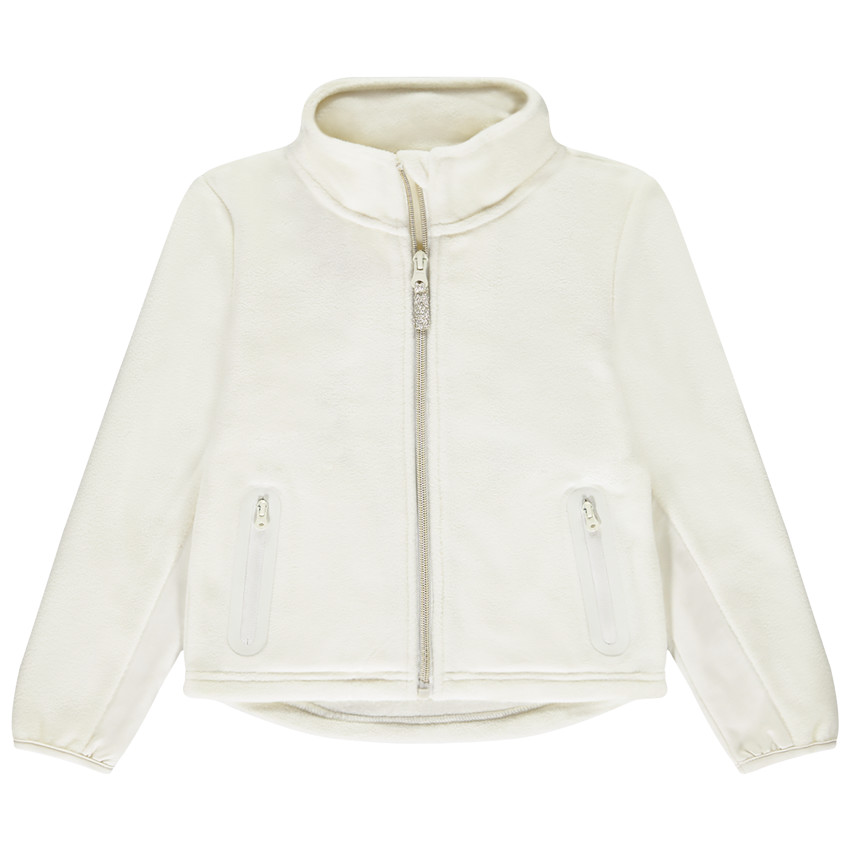 Gilet zippé en micropolaire pour fille 
